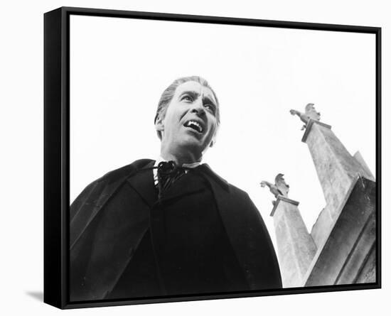 Christopher Lee-null-Framed Stretched Canvas