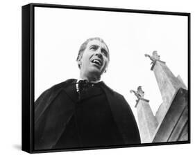 Christopher Lee-null-Framed Stretched Canvas