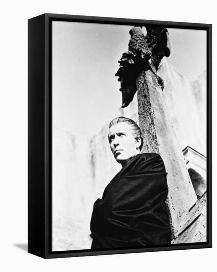 Christopher Lee-null-Framed Stretched Canvas