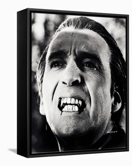 Christopher Lee-null-Framed Stretched Canvas