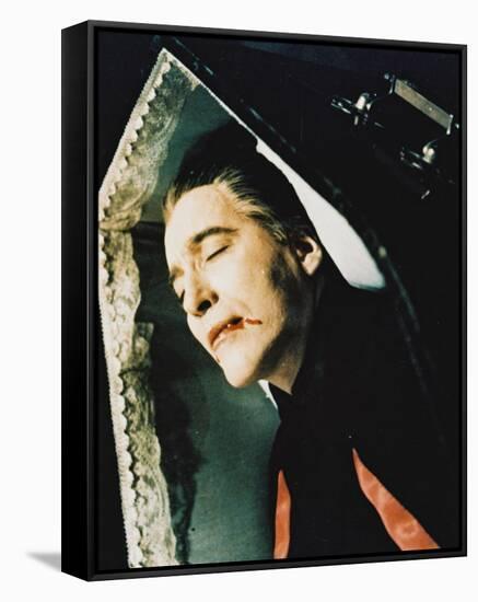 Christopher Lee-null-Framed Stretched Canvas