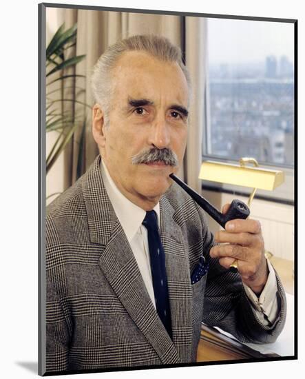 Christopher Lee-null-Mounted Photo