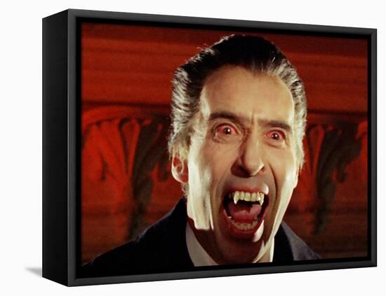 Christopher Lee-null-Framed Stretched Canvas