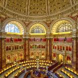 USA, Washington DC. The main reading room of the Library of Congress.-Christopher Reed-Photographic Print