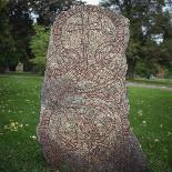 An 11th Century Viking Runestone from Lagga Parish, Uppsala, Sweden, Scandinavia, Europe-Christopher Rennie-Photographic Print