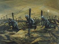 The First Searchlights at Charing Cross, 1914-Christopher Richard Wynne Nevinson-Giclee Print