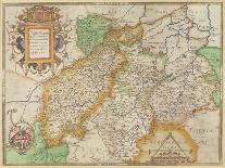 Map of Northampton and Adjacent Counties, from 'Atlas of England and Wales', 1576-Christopher Saxton-Giclee Print