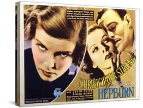 Christopher Strong, Katharine Hepburn, Colin Clive, 1933-null-Stretched Canvas