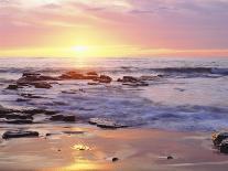 California, Big Sur Coast, Central Coast, Sunset over the Ocean-Christopher Talbot Frank-Photographic Print