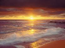 Sunset Cliffs Beach on the Pacific Ocean at Sunset, San Diego, California, USA-Christopher Talbot Frank-Photographic Print