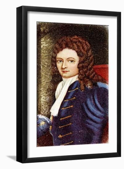 Christopher Wren, English Architect, Mathematician and Physicist, Early 20th Century-Godfrey Kneller-Framed Premium Giclee Print