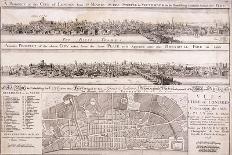Map of London-Christopher Wren-Giclee Print