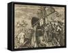 Christophorus Columbus Ligur (Americae Retecti)-Johannes Van der Stradanus-Framed Stretched Canvas