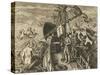Christophorus Columbus Ligur (Americae Retecti)-Johannes Van der Stradanus-Stretched Canvas