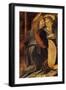 Christs Baptism Detail-Leonardo da Vinci-Framed Art Print