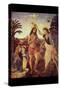 Christs Baptism I-Leonardo da Vinci-Stretched Canvas
