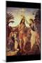 Christs Baptism I-Leonardo da Vinci-Mounted Art Print