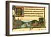 Christs Baptism-Jan van Eyck-Framed Art Print