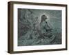 Christus am Ölberg-Hans Thoma-Framed Giclee Print