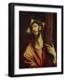 Christus Carrying the Cross, Between 1579 and 1604-El Greco-Framed Giclee Print