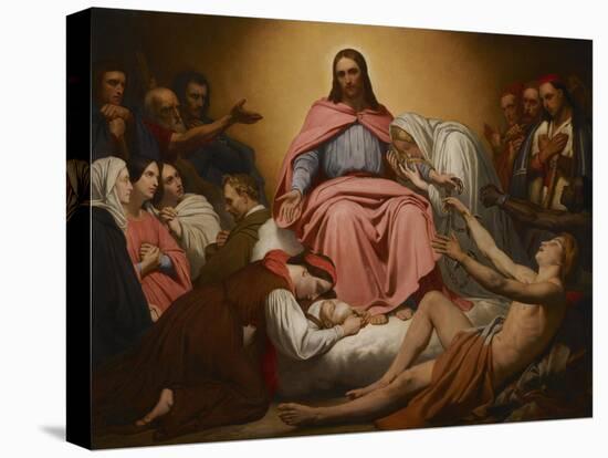 Christus Consolator, 1851-Ary Scheffer-Stretched Canvas