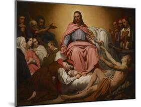 Christus Consolator, 1851-Ary Scheffer-Mounted Giclee Print