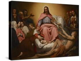 Christus Consolator, 1851-Ary Scheffer-Stretched Canvas