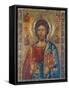 Christus Pantokrator-Moldau-Schule Ikone-Framed Stretched Canvas