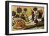 Christus Und Die Schlafenden Juenger Am Oelberg-Duccio di Buoninsegna-Framed Giclee Print