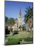 Christuskirche (Lutheran Christian Church) and Parliament Gardens, Windhoek, Namibia, Africa-Gavin Hellier-Mounted Photographic Print