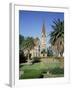 Christuskirche (Lutheran Christian Church) and Parliament Gardens, Windhoek, Namibia, Africa-Gavin Hellier-Framed Photographic Print