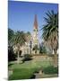 Christuskirche (Lutheran Christian Church) and Parliament Gardens, Windhoek, Namibia, Africa-Gavin Hellier-Mounted Photographic Print