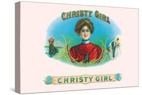Christy Girl Cigars-Howard Chandler Christy-Stretched Canvas