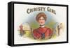 Christy Girl-Art Of The Cigar-Framed Stretched Canvas