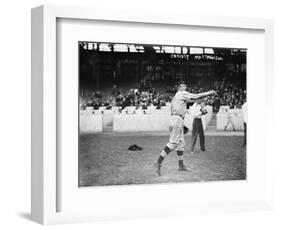 Christy Mathewson, New York Giants, Baseball Photo No.3 - New York, NY-Lantern Press-Framed Art Print