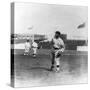 Christy Mathewson, NY Giants, Baseball Photo No.5 - New York, NY-Lantern Press-Stretched Canvas