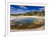 Chromatic Pool and Surrounds on a Clear Day, Upper Geyser Basin, Yellowstone National Park-Eleanor Scriven-Framed Photographic Print