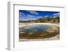 Chromatic Pool and Surrounds on a Clear Day, Upper Geyser Basin, Yellowstone National Park-Eleanor Scriven-Framed Photographic Print