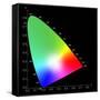 Chromaticity Diagram-Science Photo Library-Framed Stretched Canvas