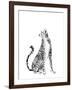 Chrome Cheetah II-Grace Popp-Framed Art Print