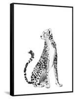 Chrome Cheetah II-Grace Popp-Framed Stretched Canvas