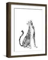 Chrome Cheetah II-Grace Popp-Framed Art Print