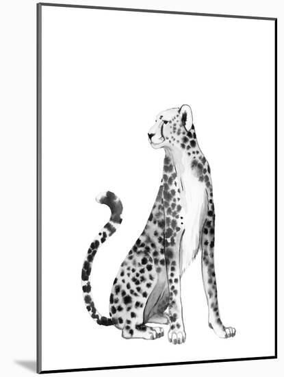 Chrome Cheetah II-Grace Popp-Mounted Art Print