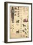 Chronological Chart of the Visions of Daniel and John, 1843-null-Framed Giclee Print