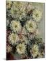 Chrysanthèmes, Chrysanthemums, 1878, Detail-Claude Monet-Mounted Giclee Print