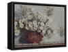 Chrysanthèmes-Claude Monet-Framed Stretched Canvas
