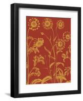 Chrysanthemum 16-Botanical Series-Framed Art Print