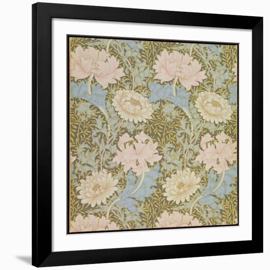 Chrysanthemum' Wallpaper, 1876-William Morris-Framed Giclee Print