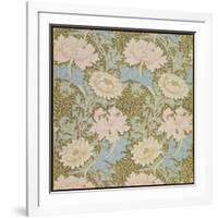 Chrysanthemum' Wallpaper, 1876-William Morris-Framed Giclee Print