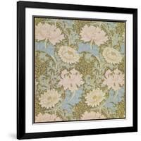 Chrysanthemum' Wallpaper, 1876-William Morris-Framed Giclee Print